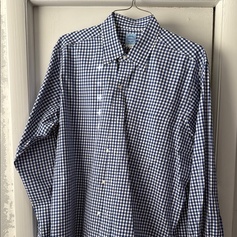 Blue Checkered Men's Shirt